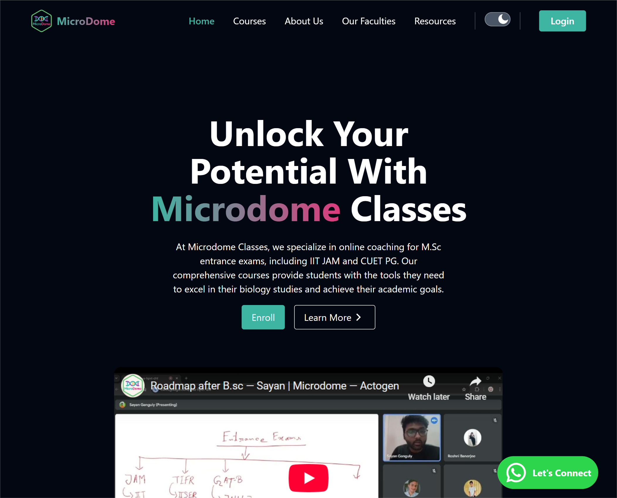 microdome classes